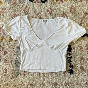 Women’s white tee